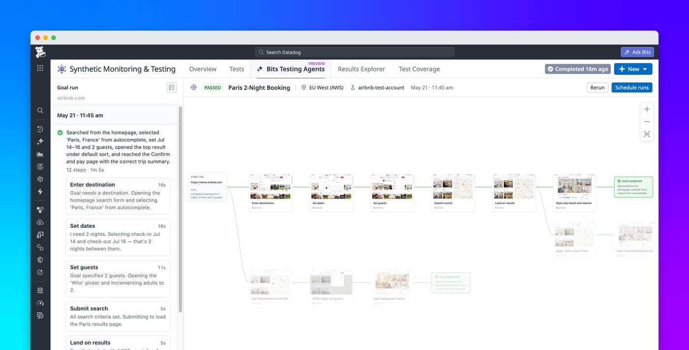 Automate synthetic test coverage with Bits Testing Automate synthetic test coverage with Bits Testing