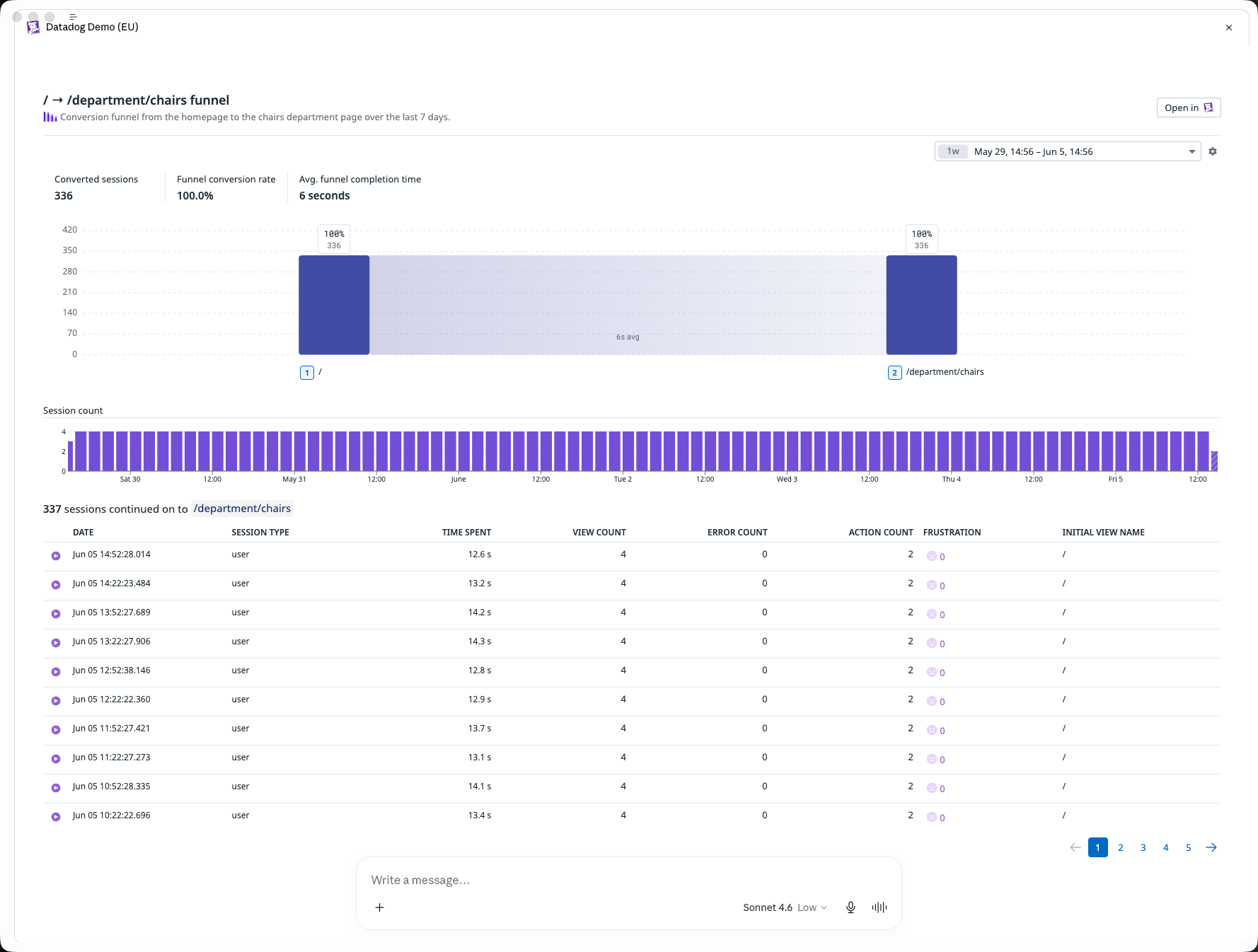 Surface session replay results directly in your AI tool.