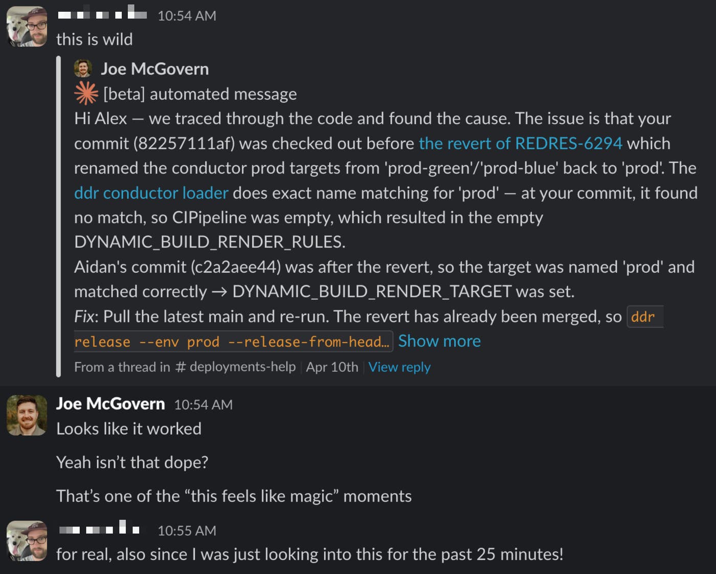 An example of our support application drafting a response and creating immediate value. An example of our support application drafting a response and creating immediate value.