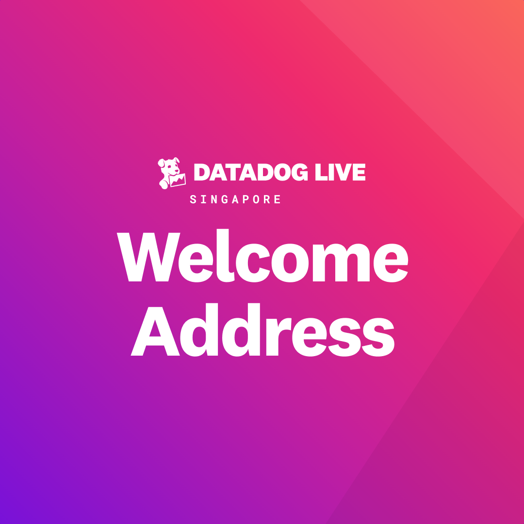 Welcome Address
