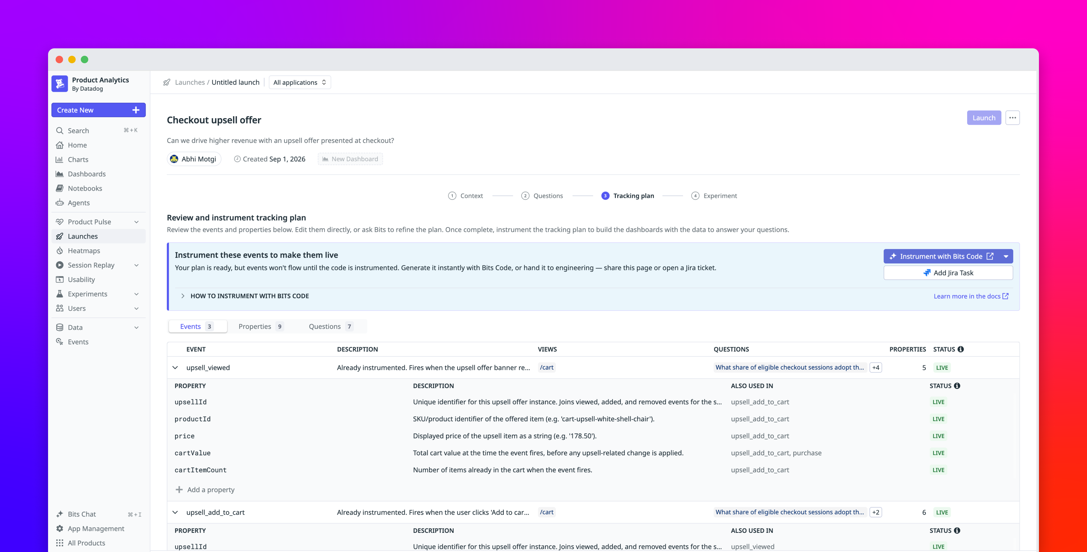 Coordinate product launches with Datadog