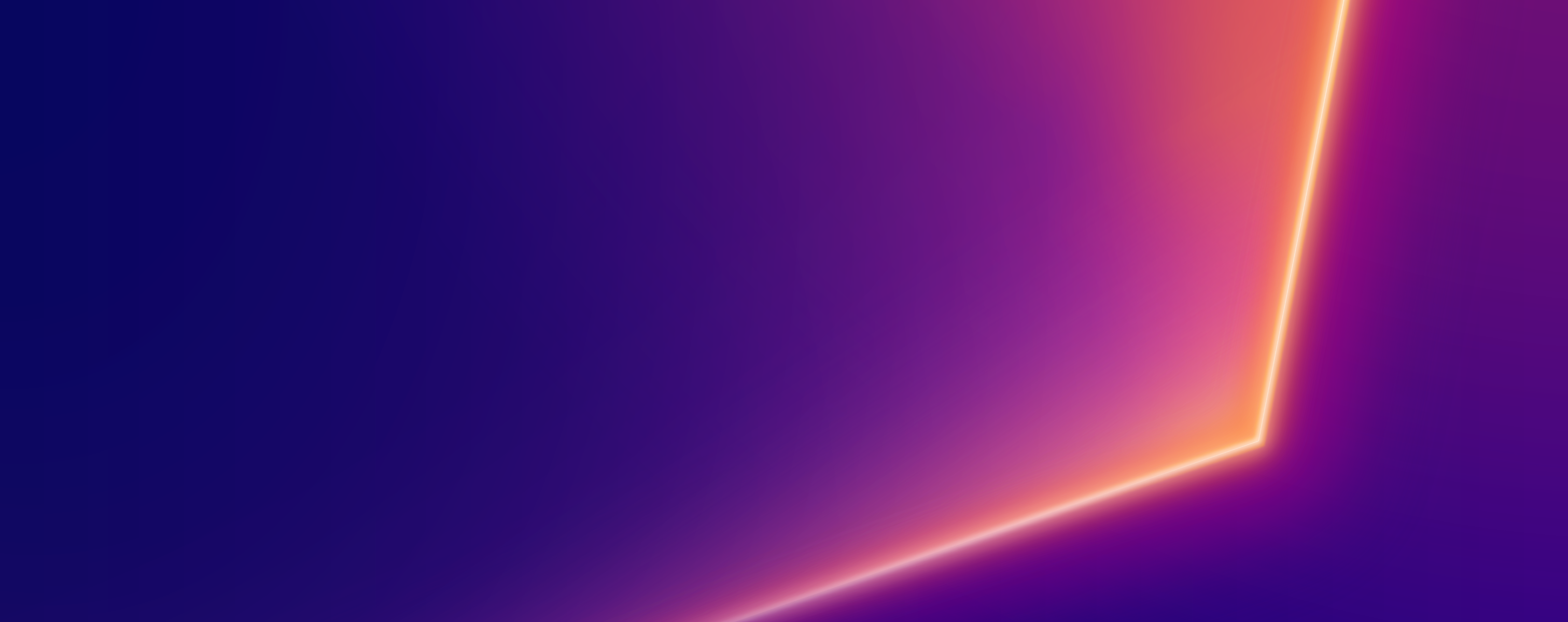 Abstract neon light trails